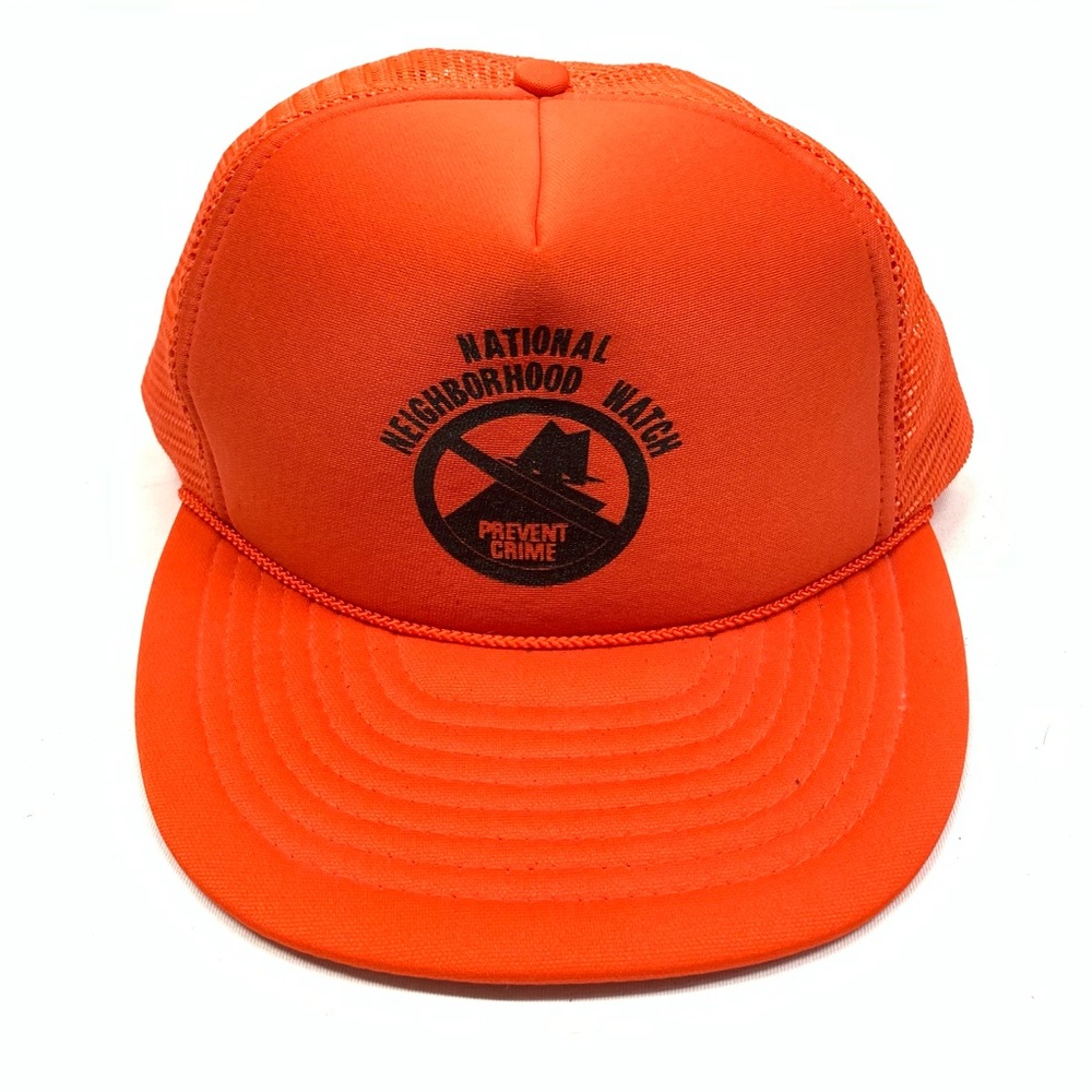 VTG Neighborhood Watch Prevent Crime Trucker Hat